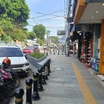 Kondisi terkini pedestrian kawasan Royal Baroe setelah dilakukan penataan oleh Pemkot Serang