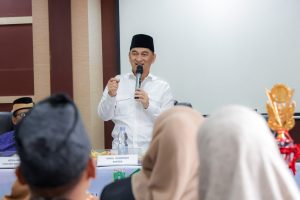 Wakil Gubernur Banten, Achmad Dimyati Natakusumah saat memberikan sambutan
