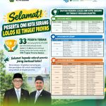 33 Peserta Terbaik OMI Kota Serang Resmi Melaju ke Tingkat Provinsi Banten